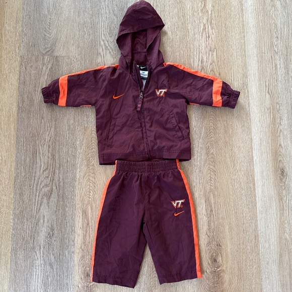 Virginia Tech Baby Nike Sweatsuit - Picture 1 of 3
